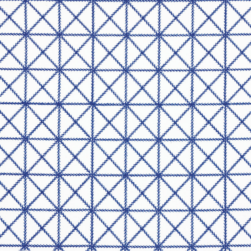 Cocobay Trammel Marine Cotton Blend Fabric