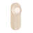 Sternn, Outdoor, 15", Travertine, Clear Ribbed Glass-546514123