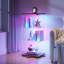 Vitrine pivotante à 360 ° en verre avec lumières RVB-802788044