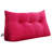 Sit-up Back Comfort Corduroy Bed Headboard Wedge Reading Pillow Triangular Backrest Compression-99222267-99222256