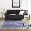 Tapis géométrique bleu Modena-21292359