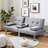 Upholstered 62.5" W 3-in-1 Sofa Bed-1890176508-1969848647