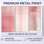 Blush Grid - Abstrait moderne transitionnel, décoration murale moderne en métal-1804280690