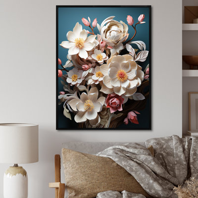 Somptueuses fleurs de magnolia