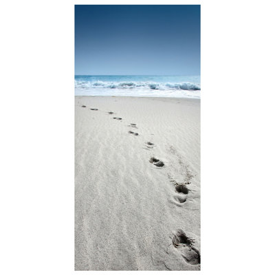 Magnettafel Spuren im Sand