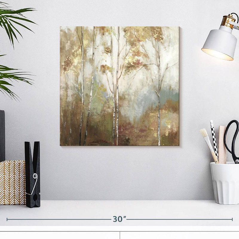 Or Harnek Fine Birch II, H 16 po x l 16 po