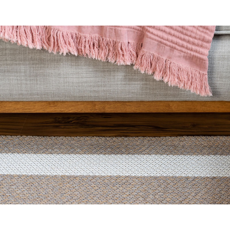 Warlick Striped Indoor Rug, Rectangle 2'2" x 3'