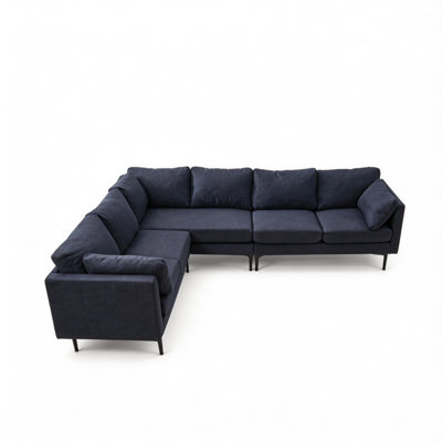Canapé en bois massif 105,6 po Modern