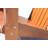 Pankow Cedar Outdoor Adirondack Chair With Table-1442542345