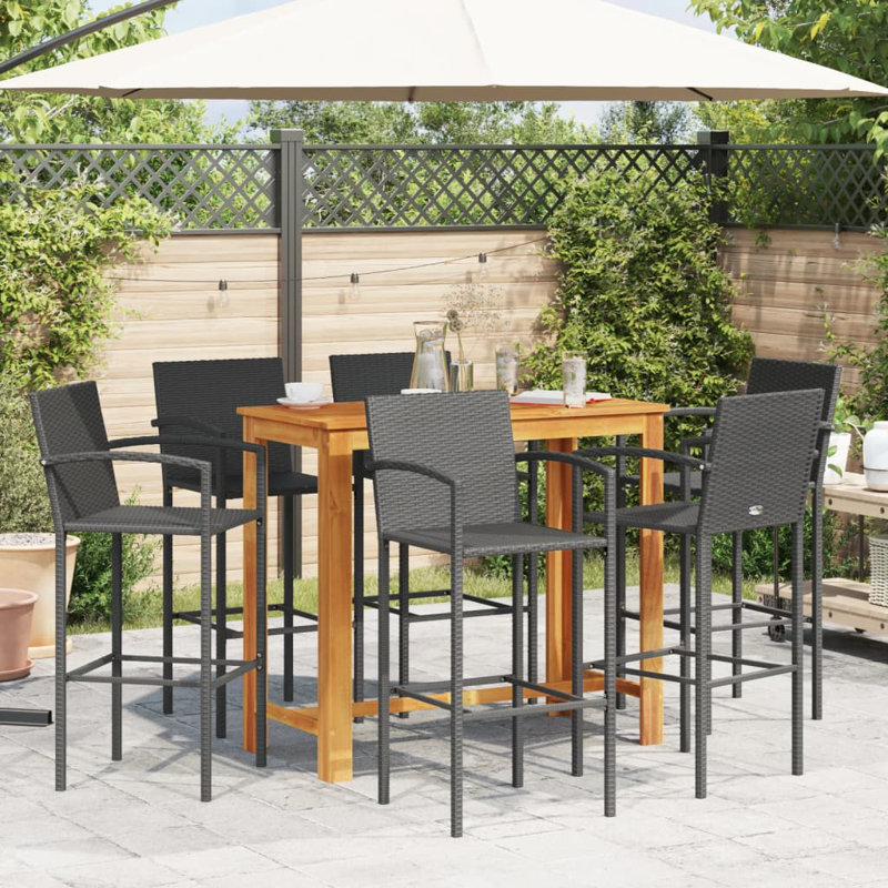 Ensemble de bar Vidaxl
