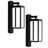 2-Pack Outdoor Wall Sconce Exterior IP54 Waterproof LED Wall Light Fixture Modern Wall Mount-1752951739