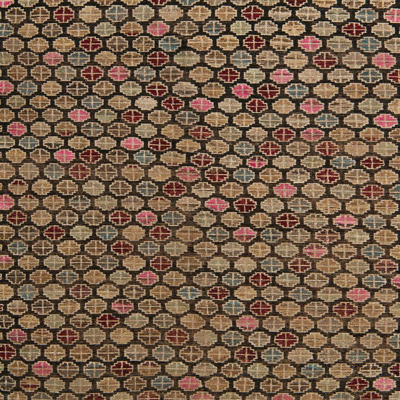 Abstract Indoor Rug, Square 5'