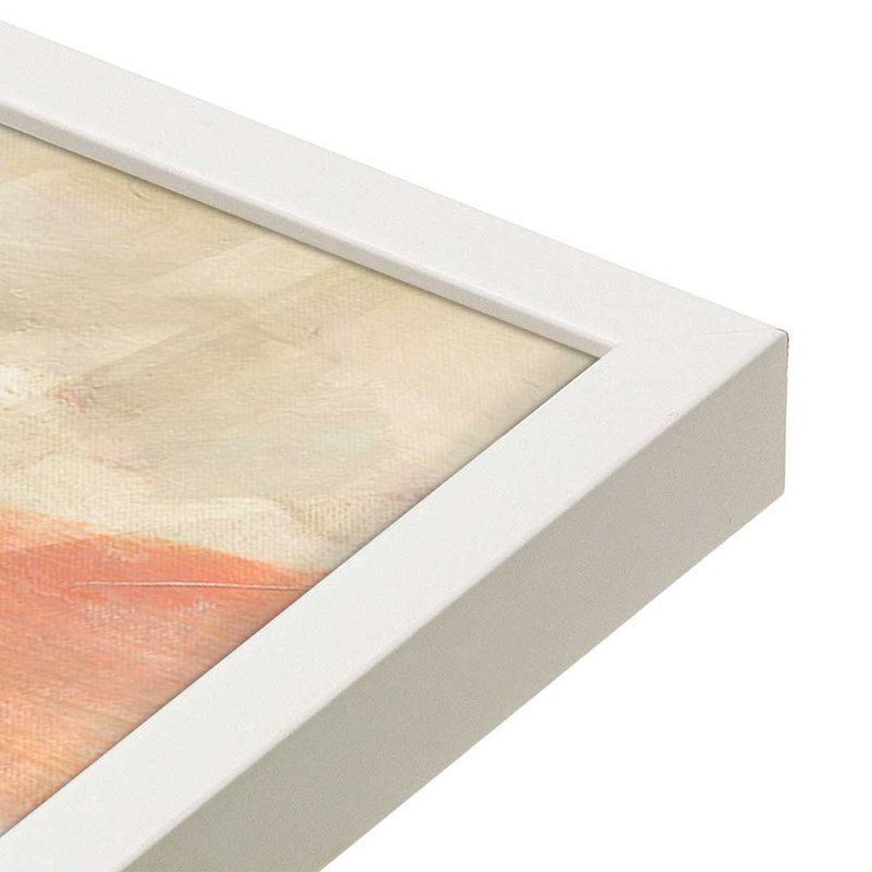 «Valley View» par Silvia Vassileva, reproduction d'art, H 8 po x l 12 po, Blanc