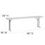 Plastic Folding Training Table