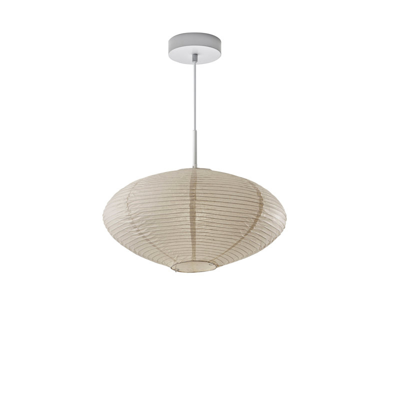 Luminaire suspendu géométrique simple à 1 lumière