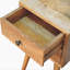 Mini table de chevet 2 tiroirs Oak-ish