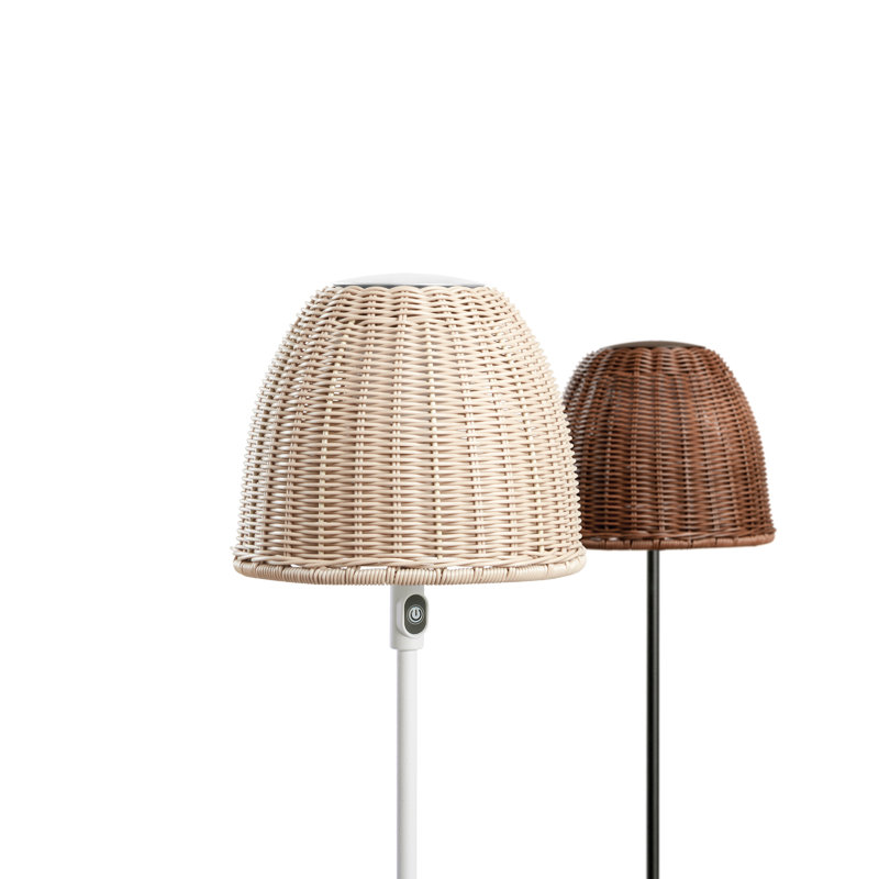 Atticus LED Floor Lamp, Natural White, Light Beige