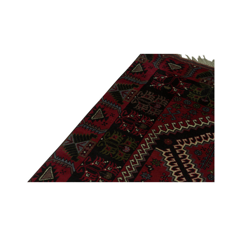 Afghan Wool Southwestern Area Rug