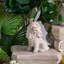 Figurine d'épagneul cocker 7,5 x 5,5 x 8,7 po avec finition beige naturelle