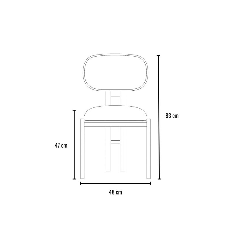 Ensemble de chaises modernes (2 pièces), gris foncé et cappuccino, 16,9 x 32,7 x 18,7 pouces | Structure 100% métal, tissu 100% polyester, mousse 28 28 Durable et élégant, parfait pour la salle à manger et les espaces de vie, capacité de 386 lb
