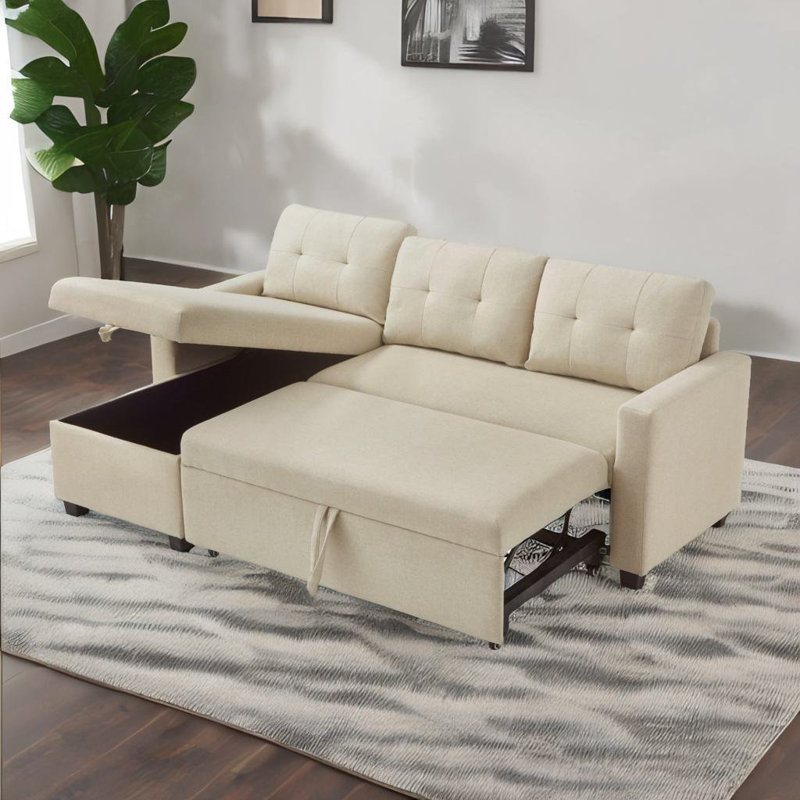 Canapé modulaire Morphew, Lin beige