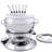 Swissmar Zuri Fondue Insert Bowl , ceramic, 1.1qt