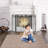Brynnlea 3 Panel Iron Fireplace Screen