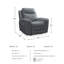 Upholstered Home Theater Seat