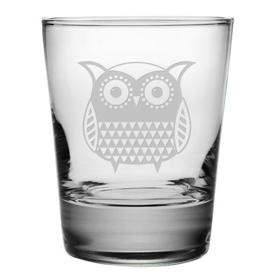 Verre à chic double à forme de 13 oz. Owl