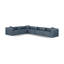 Canapé modulaire en similicuir 6 pièces Houswerth-94884310