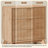 Donati Fluted Nightstand With 3 Drawers-25329678