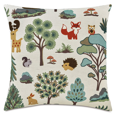 Thoreau Forest Decorative Pillow