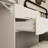 3 In 1 Vanity Desk With Flip Top Mirror And Foldable Sidetable