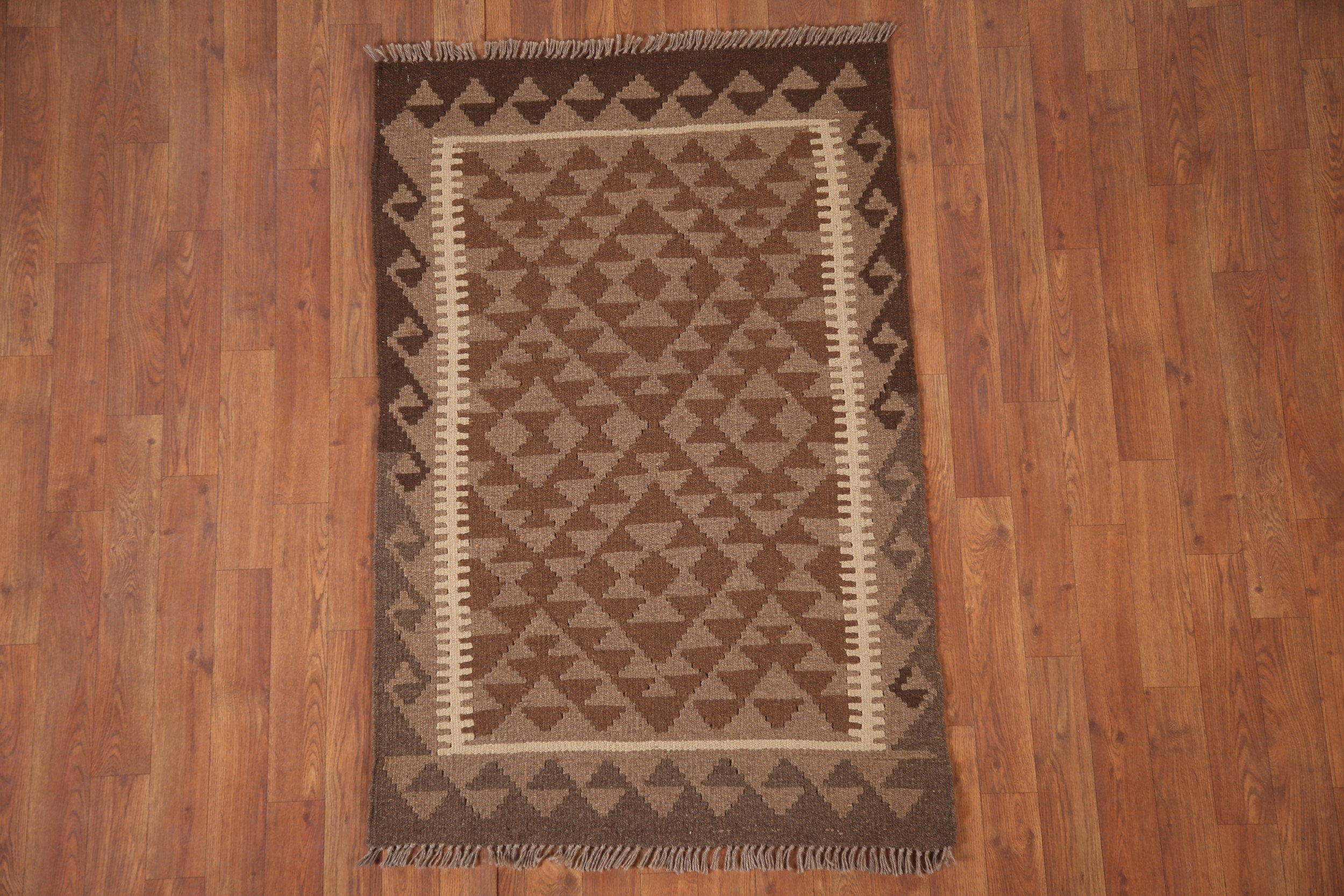 Bungalow Rose Gira Wool Geometric Rug | Wayfair