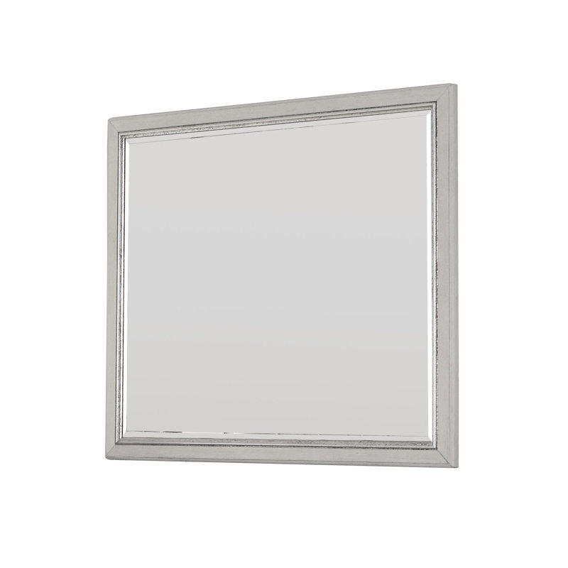 Sheringham Wood Flat Wall Mirror