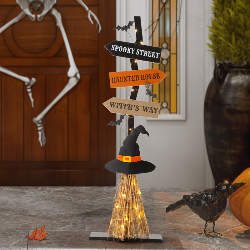 Porch Decor Halloween Bat Banners