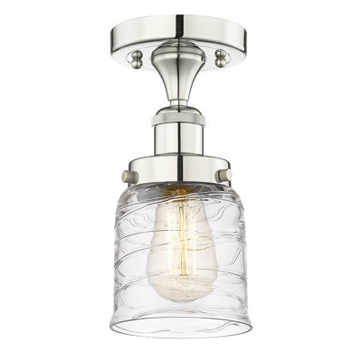 Ravishankar Glass Semi Flush Mount
