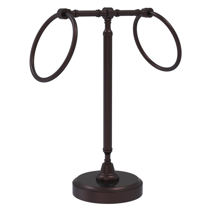 Porte-serviettes guest Gober, Bronze antique