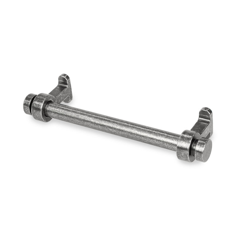 Ensemble de 2 poignées de tiroir Lumi Home Furnishings, nickel antique, 3,75 po, Antique Nickel, 3 3/4"
