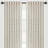 Dato 2-Panel Print Soft Textured Light Filtering Curtain - 3-In-1 Back Tab, Rod Pocket, Ring Tab-1727778655-1727778651