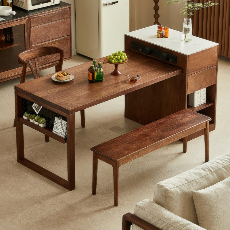 Simple and Classic Solid Wood Dining Table