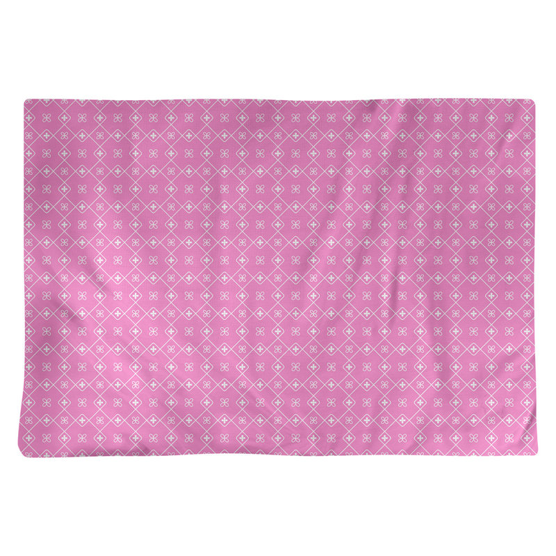 Récapitulatif en coton 18 po katelyn elizabeth classic napperon, Rose