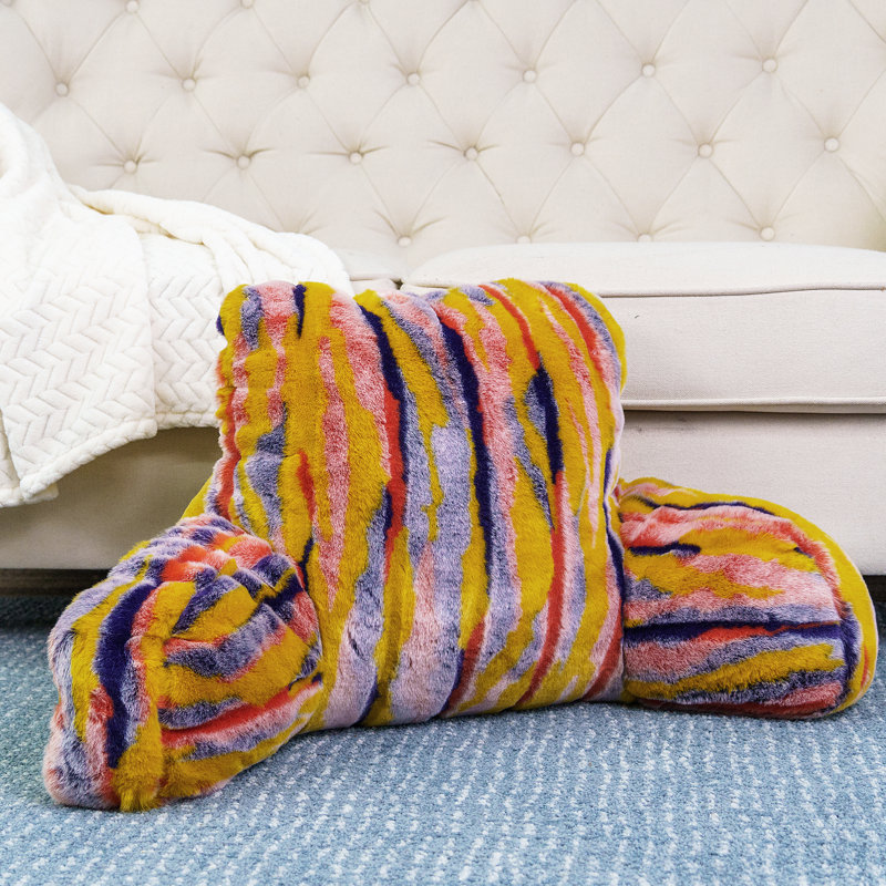 Camouflage Backrest Cushion, Yellow