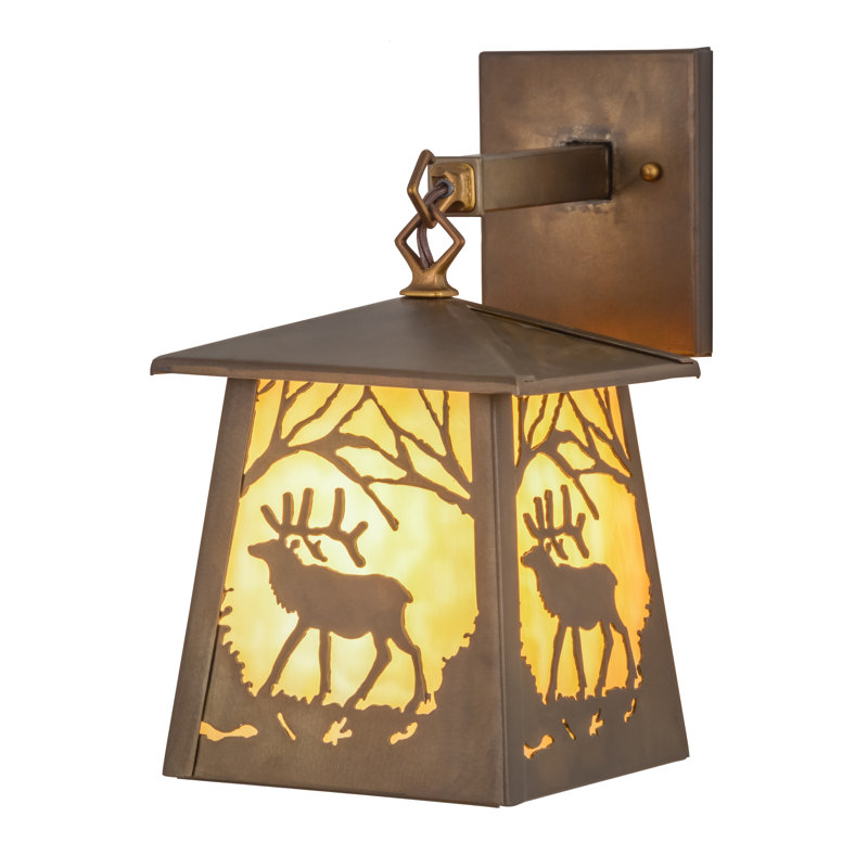 Luminaire à cloison d'extérieur 2 lumières