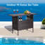 Table de bar en rotin
