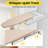 32.2X12.2” Foldable Built-In Ironing Board-125075929