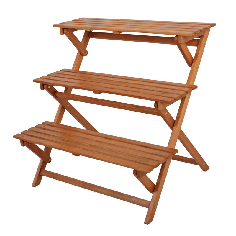 Wood Plant Stand