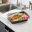 Contenants de préparation de repas réutilisables avec couvercles, paquet de 50 contenants de rangement en plastique sans BPA, allant au micro-ondes, au lave-vaisselle et au congélateur, boîtes à lunch à un compartiment à l'épreuve des fuites pour le contrôle des portions