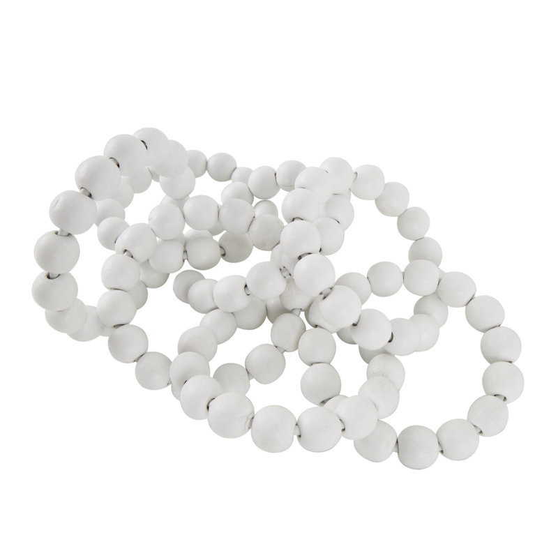 Sculpture Calistro, H 1,95 po x l 19,6 po x P 4,55 po, Blanc
