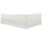 Full Size L-Shaped Corduroy Daybed Upholstered Daybed, Beige-1823617446